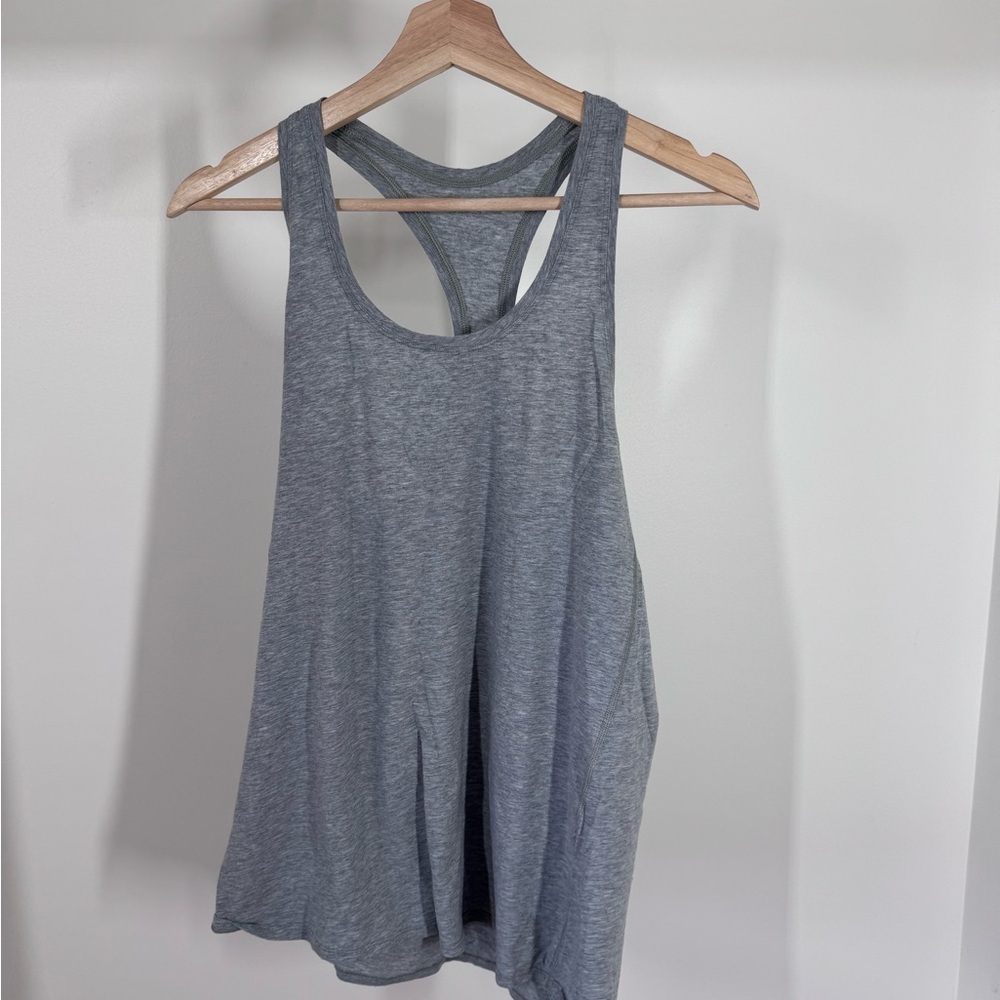 Lululemon Grey Racerback Tank - Picture 1 of 2